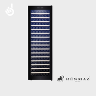 Renmaz Constant Temperature Wine Cooler [102 Bottles, CE Certified, HFC-Free, Energy Save, Kitchen]
