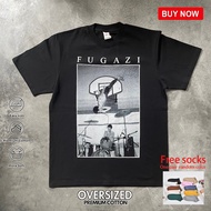 Band T-shirt Fugazi 1988 Bootleg Modern Vintage Tshirt Style Body Tee Malay 200 GSM Pure Cotton