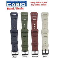 Genuine Casio CA-53W / CA-53WF Replacement Parts - BAND/RESIN