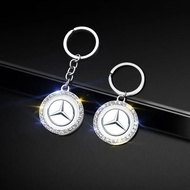 Car diamond crystal keychain, keychain holder, Mercedes Benz accessories W203, W204, W205, W210, W21