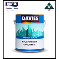 wall paint ❊DAVIES 4 liters Epoxy Primer (Gray and White)♜