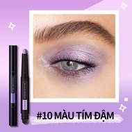 KIMUSE 12 Colors Matte Shimmer Dual-head EyeShadow Stick Long Wearing 20g