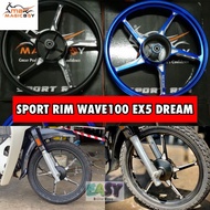 Sport Rim CNC ES511 Magic Boy EX5 Dream Wave 100 140/140*17