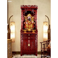 ALI💎Old Elm Buddha Cabinet Buddha Shrine New Chinese Style Clothes Closet Altar Cabinet Shrine Home God of Wealth Cabine