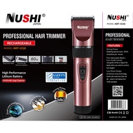 NUSHI RECHARGEABLE PROFESSIONAL HAIR TRIMMER / CLIPPER SET / CORD / CORDLESS / NRT-1038/1028/1018 [ FAST SHIPPING ]