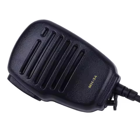 For Yaesu Speaker Microphone Swivel Clip 3.5 mm Earpiece Audio Jack MH34B4B For Yaesu VX-3R FT-60R F