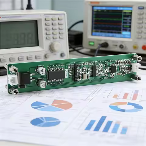 B50C RF Signal Frequency Counter PLJ-8LED-H 0.1-1000Mhz Electronic Meter Tester Module DIY Test Tool