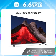 [NEW] Xiaomi TV A Pro 2026 43/ 55 | Free Installation | 4K QLED | Google TV | Apple AirPlay