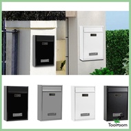 [Toolroom] Wall Mount Mailbox Keyless Combination Lock Mailbox Security Locking Mail Box Iron Constr