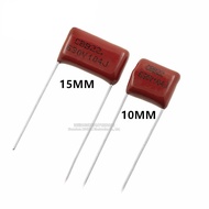 Cbb22 Capacitor 630V 104/154/224/334/474/684/824J 0.1 UF 100 330NF Plug-In Capacitor CBB Capacitor