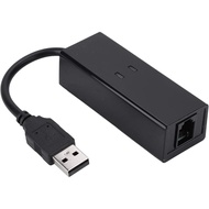 ASHATA USB 56K External Modem Support, External Dial Up Voice Fax Data Modem for Supports Caller ID,