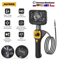 AUTOOL 1080 HD Automotive Industrial Endoscope with Light  Autofocus Endoscope Inspection Camera Len