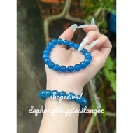 Blue Apatite Bracelets and Bangles Size 8-9mm Svip Goods and Dinh