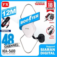 Antena Tv Digital dan Analog Indoor Outdoor PX HDA 5600