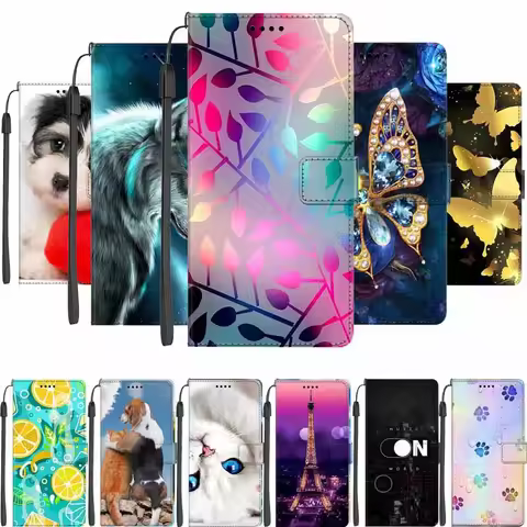 Magnetic Leather Case For Nokia C12 C210 C02 2023 Case Coque Flip Wallet Bags Book Cover For Nokia G