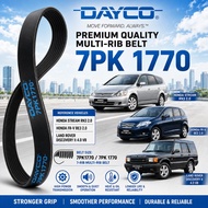 HONDA STREAM RN3 2.0 HONDA FR-V BE3 2.0 LAND ROVER DISCOVERY II 4.0 V8 DAYCO FAN BELT BELTING 7PK177