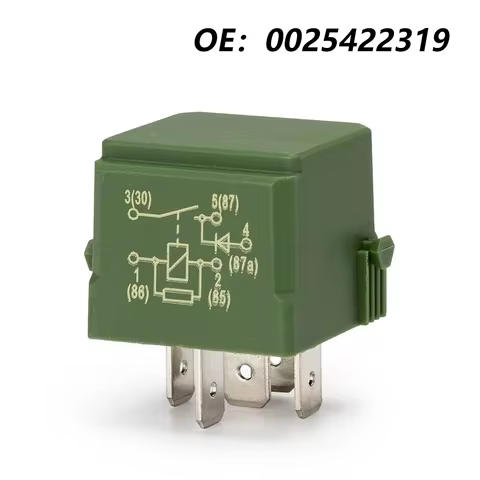 Multi Purpose Relay 5-Pin 002 542 23 19 For Mercedes-Benz C216 W164 W251 W221 C CLS E GLK S 00254223