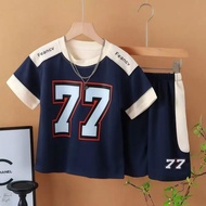 Children's Sportswear + Pants Handsome Boy's Outfit Pattern 77 Good Ventilation Size 90-160cm [DA-R]