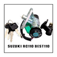 SUZUKI RC110 RC 110 BEST110 BEST MAIN SWITCH SET MAIN SUIS KUNCI SET SUIS LOCK SET