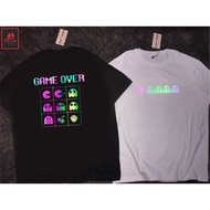 GAME OVER 7 Rainbow Colors Reflective T-Shirt