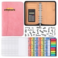 A6 Budget Planner with Calculator Zip Budget Binder Budget Planner Made with Envelopes for Money Sav