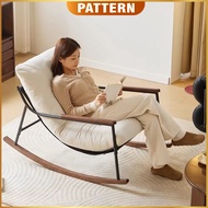 PATTERN Nordic Luxury Rocking Lazy Chair Large Lazy Sofa Living Room Leisure Lounge Chair Kerusi Mal