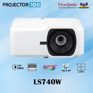 ViewSonic LS740W 5000 Lumens WXGA Laser Projector with 1.3x Optical Zoom, H/V Keystone, 360 Degrees Projection for Auditorium, Conference Room, and Education (3 Years Warranty)