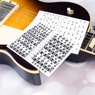 JOYO Guitto Series GFM-01 Guitar Fretboard Note Sticker Guitar Chord Stickers Scales Stickers for Mu