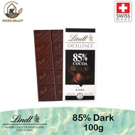 Lindt EXCELLENCE 85% Cocoa Dark Chocolate Bar 100g (Swiss Made)