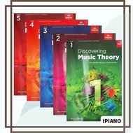 ABRSM Discovering Music Theory Grade 1 - 5 Music Theory Workbook