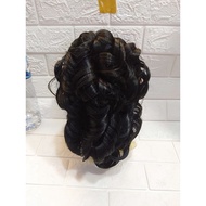 Long acardion clip/ hair clip modern bun/ bun hair clip hijab bun