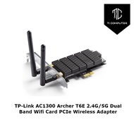 TP-Link AC1300 Archer T6E 2.4G/5G Dual Band Wifi Card PCIe Wireless Adapter