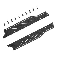 RC Car Skid Plates Replacement Parts Left and Right Side Plates for Arrma F1 Limitless 1/7 RC Car Sh