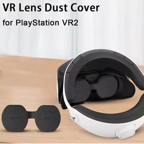 VR Lens Dust Cover for PS VR2 Cap Dustproof Anti-scratch Cap Replacement for PlayStation VR2 Accesso