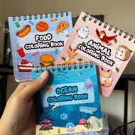 MINI DIY Coloring Book Doodle Coloring Book Cartoon Coloring Book WITH FREE 2 CRAYONS