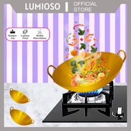 30cm / 32cm Non-Stick Frying Pan Stainless Gold Frying Pan Non-Stick Gold Color Premium Quality Fryi