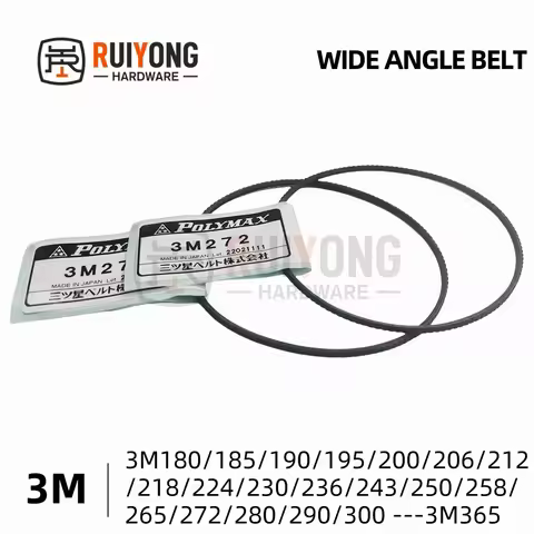 3M Wide angle belt 3M180 185 190 195 200 206 212 218 224 230 236 243 250 258 265 272 280 290 300 307