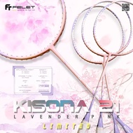 FELET KISONA 21 BADMINTON RACKET LIMITED EDITION RACQUET, 4UG1[UNSTRUNG](Max Tension: 31 lbs)