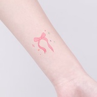 刺青紋身貼紙 - 蝴蝶結 2入