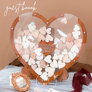 Wedding guest book Heart guest book/ Unique guest book Custom guest book/ Wedding guest book
