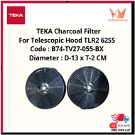 TEKA Charcoal Filter for TL1 620 & TL1 920 (1 Pair / 2Pcs) B74-TV27-055-BX / PLEASE CHECK YOUR SIZE 