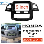 9นิ้วขายึดวิทยุ 2 dinหน้ากากวิทยุจอแอนครอยกรอบวิทยุTOYOTA fortuner vigo 2008-2014