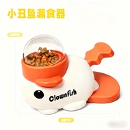 Little Yellow Duck Food Dispenser Dog Cat Interactive Toy Training Device Automatic Feeder Pet Feede