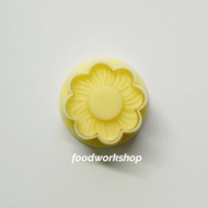 Acuan Bunga Kuih Jem Tat Nenas Open-Faced Floral Flower Jam Tart Pineapple Cookies Biscuits Biskut M