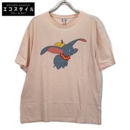 二手 Loewe H6199590PC x Dumbo 粉紅色背面 Logo T 卹，XL 碼