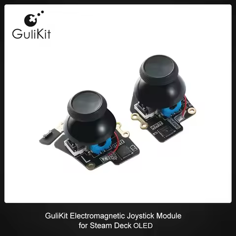 Gulikit SD05 Electromagnetic Joystick Module for Steam Deck OLED No Drifting Stick Design for Repair