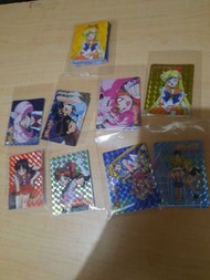 入面有價錢  sailor moon 閃卡 非小櫻  變身  音樂盒 龍珠