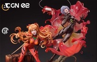 【🛎GK雕像 預訂🛎】ACGN 工作室 新世紀福音戰士 EVA 3.0 惣流 式波 明日香 蘭格雷 & 綾波麗  1/6比例 GK 雕像 模型 手辦《零號機 凌波麗 × 02號機β 貳號機 二號機 戰