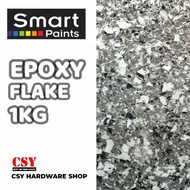 Smart Paint Epoxy Flake 1kg / Epoxy Color Flake Coating Toilet Tile