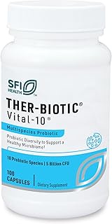 Klaire Labs Vital-10 Probiotic - Immune & Digestive Support Supplement 5 Billion CFU 10 Species with